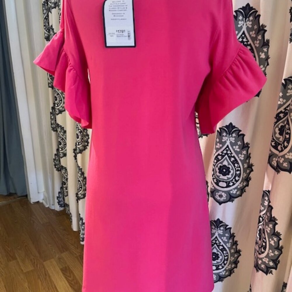 Duffield Lane Cora Dress: Raspberry - Picture 5 of 8